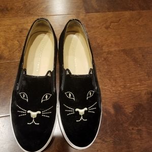 Charlotte Olympia Cool Cats Slip ons